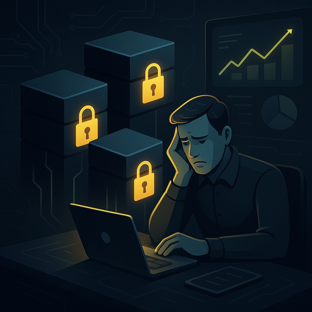 Data silos that block visibility and informed
                        decision-making.